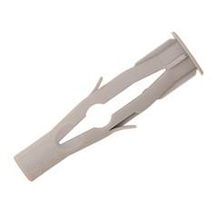 BUCHA NYLON TIJOLO FURADO Nº10 BRANCA