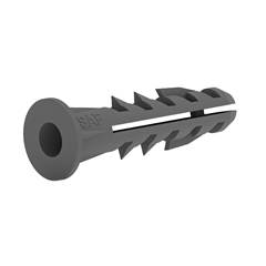 BUCHA PLÁSTICA Nº06 COM ANEL CINZA