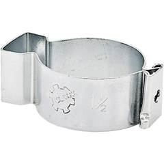 ABRAÇADEIRA TIPO D COM CUNHA 1/2 LEVE