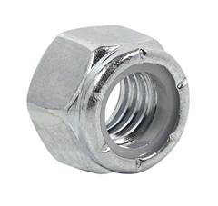 PORCA AUTO TRAVANTE SEXTAVADA UNC 1/4 ALTA ZINCADA NAC