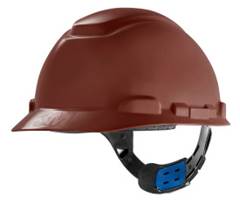 CAPACETE MARROM AJUSTE FÁCIL H-704