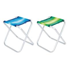 BANQUETA DOBRÁVEL CAMPING ALUM 37,5CM