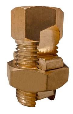 CONECTOR SPLIT BOLT LATÃO 25 MM