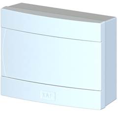 CENTRO DE DISTRIBUIÇÃO BRANCO 08 DISJUNTORES SEM BARRAMENTO SOBREPOR