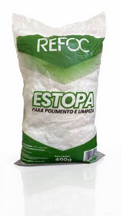 ESTOPA PARA LIMPEZA E POLIMENTO 400G