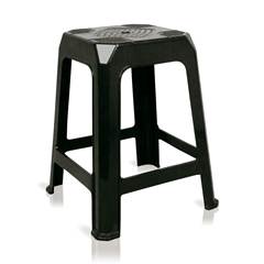 BANQUETA MONOBLOCO ARAXA PRETA