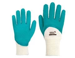 LUVA MALHA LATÉX CORRUGADO VERDE GREEN EG