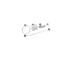 KIT ACESSORIOS 5 PEÇAS SLIM INOX/ALUMINIO