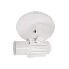 SPOT INJETADO ALETADO E27 BRANCO