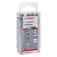 BROCA ACO RAPIDO 04,3MMX76,0MM 4,3MM