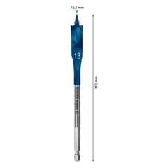 BROCA CHATA MADEIRA 13,0MMX152MM 1/2”