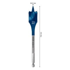 BROCA CHATA MADEIRA 22,0MMX152MM 7/8”