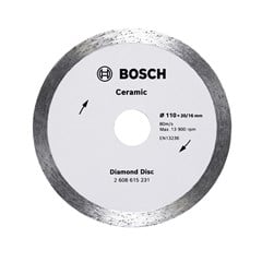 DISCO DIAMANTADO CONTINUO 110X20MM 4”