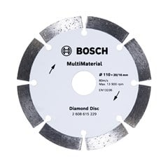 DISCO DIAMANTADO SEGMENTADO 110X20MM 4”