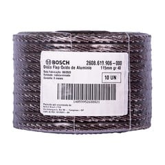 DISCO LIXA FLAP 4.1/2” GRAO 040 RETO