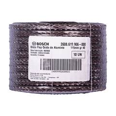 DISCO LIXA FLAP 4.1/2” GRAO 040 RETO