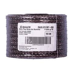DISCO LIXA FLAP 4.1/2” GRAO 060 RETO