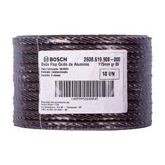 DISCO LIXA FLAP 4.1/2” GRAO 080 RETO