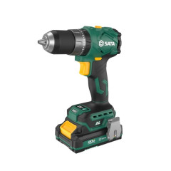 PARAFUSADEIRA/FURADEIRA IMPACTO SATA BRUSHLESS C/BAT 4AH 20V