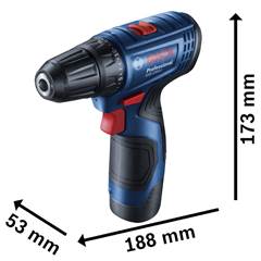 FURADEIRA/PARA BAT 12V BAT+MAL GSR120-LI