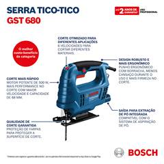 SERRA TICO-TICO 500W 127V GST680