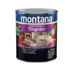 VERNIZ TINGIDOR MOGNO BRILHANTE 0,9L
