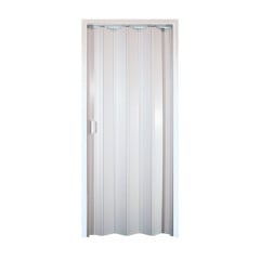 PORTA SANFONADA PVC 0,84 BRANCO NEVE