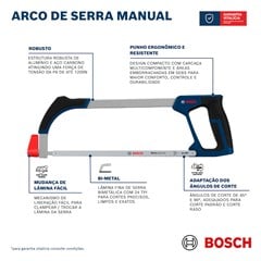 ARCO DE SERRA 12” FIXO 1600A039R4