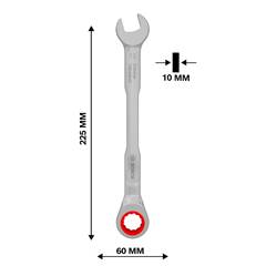 CHAVE COMBINADA 13MM COM CATRACA CR-V