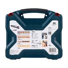 JOGO BROCA E BITS 50PCS X-LINE TITANIO
