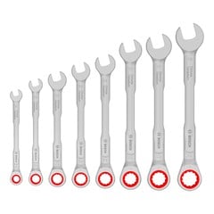 JOGO CHAVE COMBINADA 08PC 08A19MM CATRACA