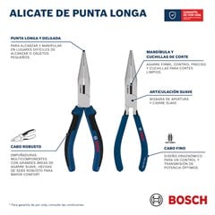 JOGO ALICATES UNIVERSAL/BICO/CORTE
