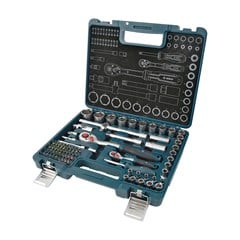 JOGO CATRACA E BITS 1/4” + 1/2” 80PCS