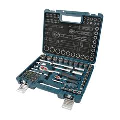JOGO CATRACA E BITS 1/4” + 1/2” 80PCS