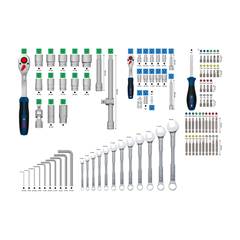 JOGO FERRAMENTAS 134PCS 1600A03AL1