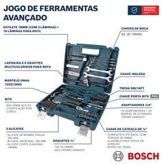JOGO FERRAMENTAS 89PCS C/SOQ 1600A03AL2
