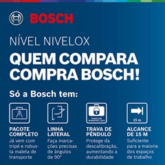 NIVEL LASER 3 LINHAS GLL3X NIVELOX