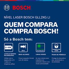 NIVEL LASER GLL2XG LI+BM3 06010653G2