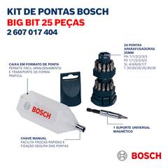 JOGO BITS C/ 25 PECAS MAGNETICOS