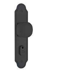 FECHADURA PRETO BOLA EXTERNA 803/02