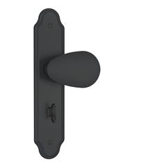 FECHADURA PRETO TACO GOLFE BANHO 823/10