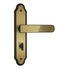 FECHADURA OXIDADA ALAVANCA BANHO 823/21